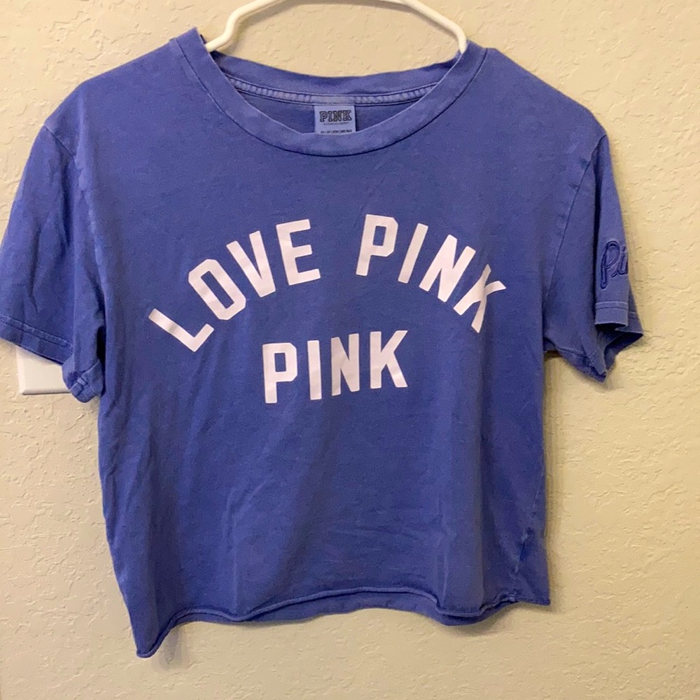 Vs pink crop top